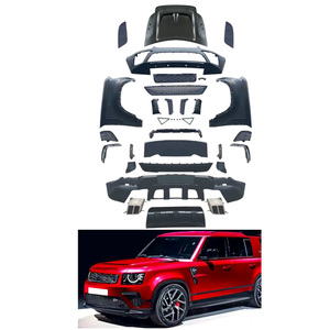 Kit Carrozzeria di Alta Qualità L663 <span class=keywords><strong>Defender</strong></span> 90/110 Stile SVR, Paraurti Anteriore e Posteriore, Parafango, Cofano per <span class=keywords><strong>Land</strong></span> <span class=keywords><strong>Rover</strong></span> 2020+ - Product Image 1
