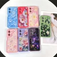 Casing ponsel epoksi mengkilap, pelindung telepon genggam tahan guncangan 3 lapis untuk iPhone 11 16 pro max 16E 17 Pro Max 17 15 pro 17 AIR