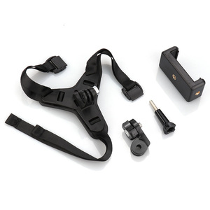 Soporte para Cámara de Acción con Clip para Teléfono para Casco de Motocicleta, Compatible con GoPro 13 12 11 10 Insta360 Ace Pro 2 - Product Image 3