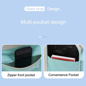Altri trasportini e prodotti da viaggio traspiranti per cani e gatti borsa a tracolla zaino per animali domestici - Product Image 3