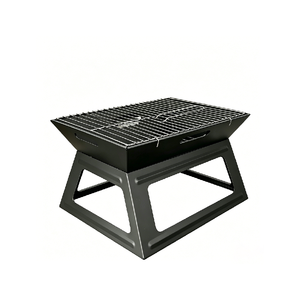 <span class=keywords><strong>Barbecue</strong></span> Portatile da Campeggio: Griglia a Carbone Pieghevole a X in Ferro Battuto per Uso Domestico - Product Image 4