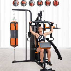 캉글자 K3003B 금속 다기능 접이식 친환경 안정적이고 내구성 있는 체육관 가정용 두꺼운 파이프 트레이너 - Product Image 2