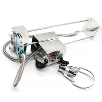 Grue à griffes géante de 53 cm en métal avec mini-pince pour machine à attraper, console de jeu de distribution de jouets et poupées