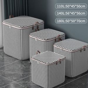 Large Capacity Modern Design Rectangle <b>Wardrobe</b> Organizer <b>Box</b> Big Fabric Foldable Clothes Quilt Storage Bag with Handle - Product Image 3