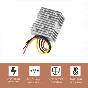 Optimisé pour la bande de LED <span class=keywords><strong>Convertisseur</strong></span> de DC-DC à réponse transitoire <span class=keywords><strong>rapide</strong></span> sans scintillement Sortie 12V 15A avec entrée 9-36V 12V 24V - Product Image 5