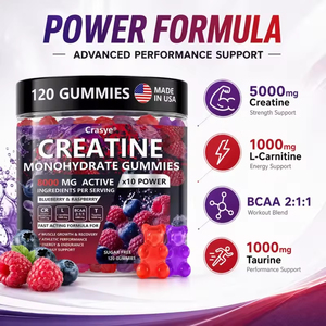 Gel de Creatina Monohidrato de Marca Privada OEM, 8000 mg, BCAA y <span class=keywords><strong>Taurina</strong></span>, Recuperación de Alta Intensidad, Sin Azúcar - Product Image 3