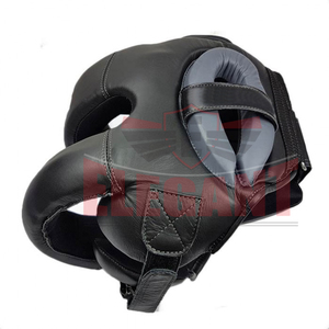 Custom Made Best Quality <b>Head</b> Guard High Quality Professional Fighting <b>Training</b> Boxing <b>Head</b> Guard Boxing Gear - Product Image 3