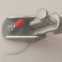 Pince de fixation robuste en acier au carbone galvanisé pour poutre de soutènement sismique, pour charpente et système d'extinction d'incendie