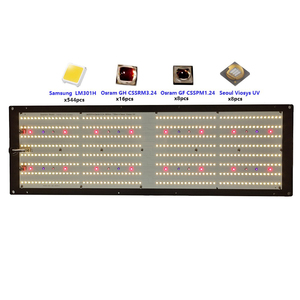 Exgrow <span class=keywords><strong>2022</strong></span> Grow Light <span class=keywords><strong>Samsung</strong></span> 260Watt LM301H Plant Light avec UV IR contrôlé séparément - Product Image 1