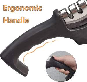 Outil d'affûtage de couteaux en céramique diamant détachable Aiguiseur de couteaux roulants avec 4 angles - Product Image 4