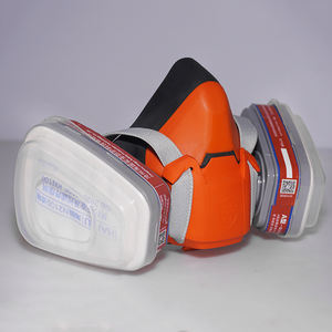 <span class=keywords><strong>Masque</strong></span> à gaz demi-visage réutilisable et lavable certifié CE HG-602, protège contre les vapeurs organiques, la poussière et les produits toxiques, service ODM/OEM d'usine chinoise - Product Image 4