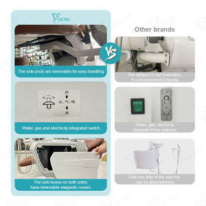 Sillón Dental Hori Horir3 Eléctrico con Altura Ajustable, Interruptor Integrado y Paneles Laterales Extraíbles para Uso Odontológico - Product Image 1