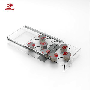 Ansjaiyi — haut de Table transparent en acrylique, boîte de rangement de capsules de café Nespresso, transparent - Product Image 2