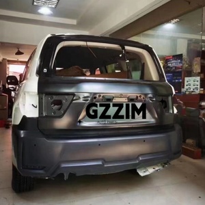 ชุดแต่งกันชนหน้าและหลังพลาสติก ครบชุด อุปกรณ์ตกแต่งตัวถัง อะไหล่แปลงโฉม รุ่นเก่าเป็นรุ่นใหม่ สำหรับรถยนต์นิสสัน ปาโทรล Y62 ปี 2020 - Product Image 4