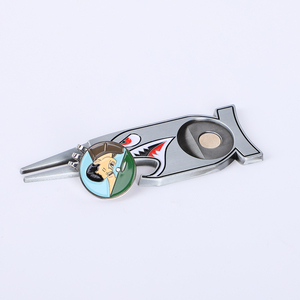 Vente chaude Magnétique Balle De <span class=keywords><strong>Golf</strong></span> Marqueur Chapeau Clip Métal Balle De <span class=keywords><strong>Golf</strong></span> Marqueurs <span class=keywords><strong>Golf</strong></span> Divot Outil De Réparation - Product Image 6