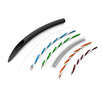Cable de Red Cat7 Cat6A Cat5e de Fábrica OEM, Cable Ethernet LAN UTP de 305m con Revestimiento de PVC para Uso en Interiores y Exteriores