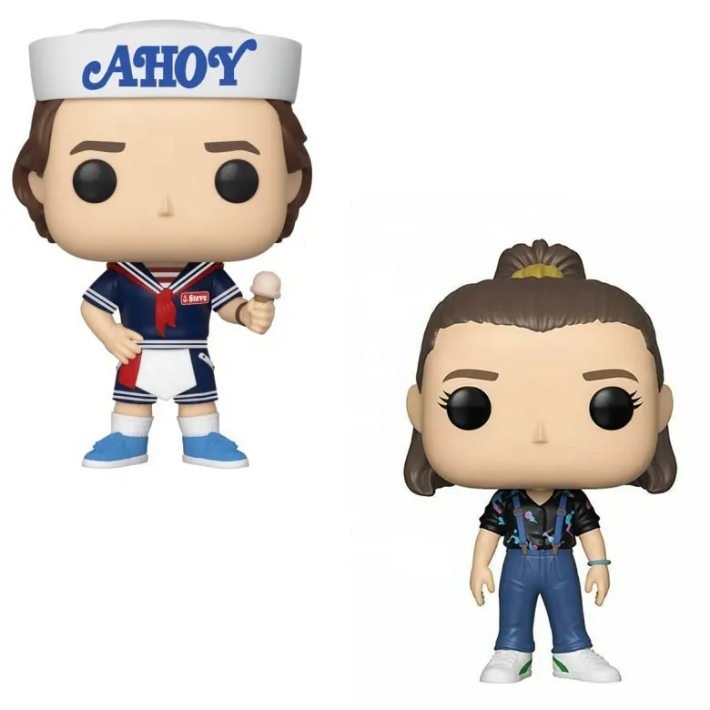 Funko Pop 803 STEVE 843 ELEVEN Action Figure Toys Collection Vinyl Figure Doll Model Toys gift with box Stranger things
