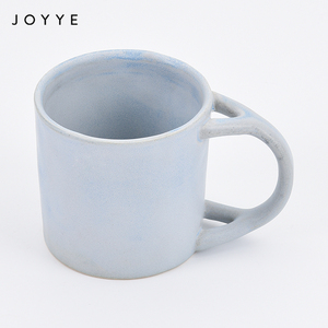 Joyye Lot de tasses à café en grès céramique, finition mate antique, 350 ml, personnalisables, de luxe, pour la rentrée scolaire, artisanales, compatibles lave-vaisselle et micro-ondes - Product Image 4