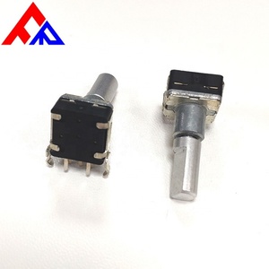 Encodeur incrémental à axe en D EC11 à haute stabilité, avec connecteur latéral 5 broches, interrupteur instantané, alimentation DC5V, vente en gros fabricant - Product Image 4