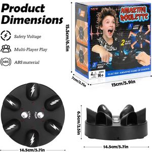 Juguete de descompresión de dedos con detector de mentiras, novedad transfronteriza de plástico, juego de mesa para adultos, accesorios de broma divertidos, venta al por mayor - Product Image 5