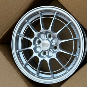 Jantes en alliage Flrockywheel 15 pouces 4x100 argentées pour <span class=keywords><strong>Enki</strong></span> - Product Image 4