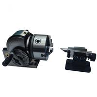 Tête de division semi-indexante de précision Jeolutee BS-1 6 pouces, composants principaux, mandrin à 3 mors, pour machine de fraisage CNC en métal 1