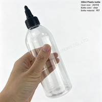 Flacon souple de 350 ml en PET avec bouchon à vis, distributeur de précision 12 oz pour salade, échantillons de laboratoire, recherche scientifique, débit contrôlé, haute performance