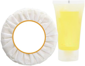 Savon d'hôtel moderne de luxe écologique 15g/20g/30g, parfum personnalisé, logo, articles de toilette économiques pour hôtel, produits de toilette personnalisables - Product Image 3