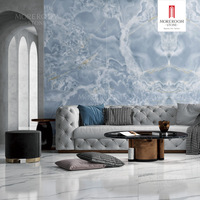 Carreaux de sol en porcelaine au design moderne, texture pierre, résistants aux acides/à l'usure, antibactériens, antidérapants, 800x800mm, pour murs intérieurs d'hôtel