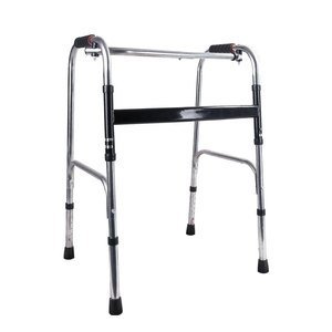 Déambulateur pliant léger et réglable pour adultes, personnes âgées et handicapées, <span class=keywords><strong>fauteuil</strong></span> <span class=keywords><strong>roulant</strong></span> médical - Product Image 2