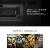 SUNMI D2 mini Android 8,1 pantalla táctil inteligente en un sistema de POS tableta caja registradora máquina Pos Terminal 58mm impresora