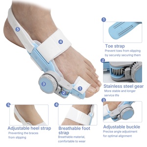 Nouvel Arrivage Attelle Ajustable pour Gros Orteil, Séparateur d'Orteils pour Protrusion Osseuse du Pied et Superposition, Correcteur de Hallux Valgus - Product Image 2