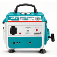 JCTOP Tragbarer 800W Mini DC12V 8,3A Benzin-Generator 220V 50/60HZ 4,2L Kraftstofftank für den Heimgebrauch