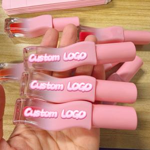 Brillo Labial Humectante con Logotipo Personalizado, Envío en Dos Días, Brillo Labial Vegano Transparente, Lápiz Labial Líquido Brillante, Marca Privada, Aplicador Grande - Product Image 2