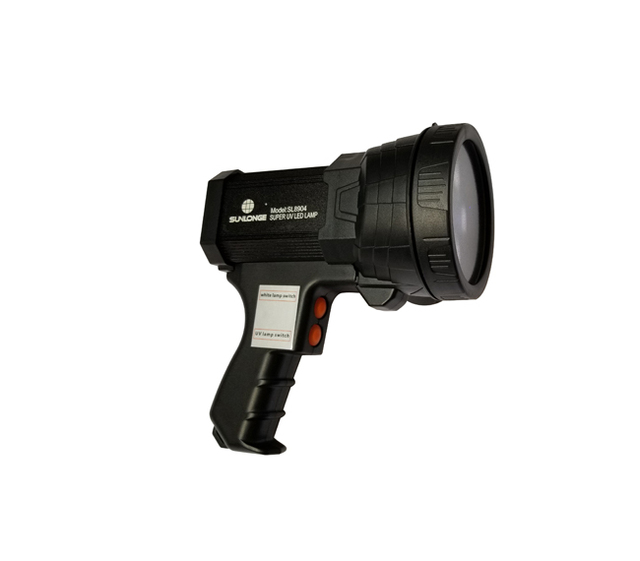 Sunlonge SL8904 365nm Handheld UV LED Inspection Lamp Fluorescent NDT Detection Light Portable Industrial Blacklight