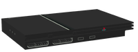 Konsol Game TV Rumahan PS 2 Slim Series Bekas/Pre-owned, PS 2 Slim SCPH 70000 Series Sistem Game Retro dengan Kontroler