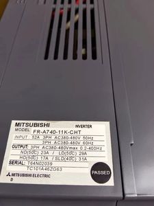 Variador de Frecuencia Serie FR-A700 de Tres Fases 7.5kW/11kW/15kW para Motor de Compresor FR-A740-7.5K-CHT FR-A740-11K-CHT FR-A - Product Image 5