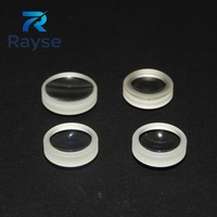 Lentille optique en verre BK7, forme sphérique, pour utilisation avec un pointeur laser