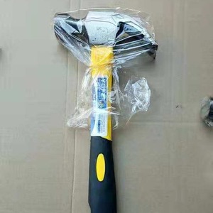 Claw Hammer Round Head Imitation Forging Plastic Handle Remove Nails Tap Tool - Product Image 1