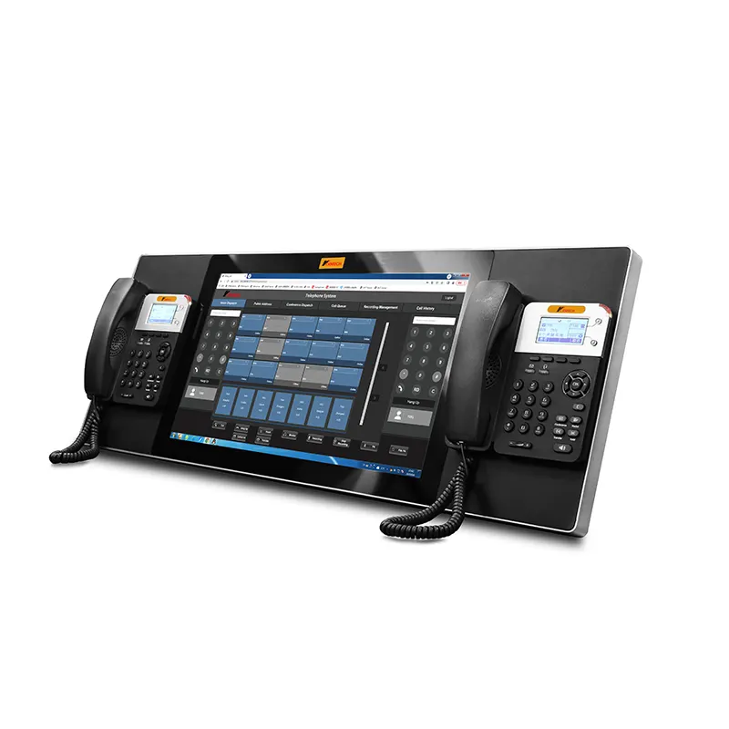 KNDDT-2-A21 KNTECH Telecom Console Dispatcher for Metro/Subway OCC Dispatcher Control