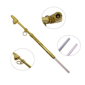 Pengukur Tekanan Udara Ban Portabel Tugas Berat 31cm 10-150psi dengan Cincin Gantung untuk Kendaraan - Product Image 4