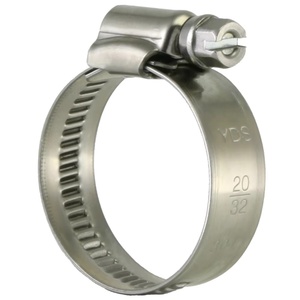 High Quality Industrial-Grade 12mm Reusable Stainless Steel Hose <b>Clamp</b> 304 Material Metric Measurement System Made in Taiwan - Product Image 1