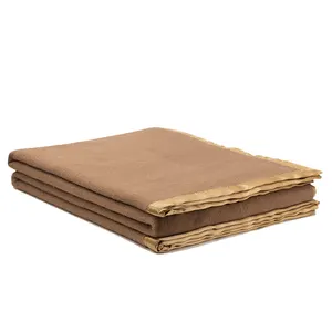 Wholesale Cheap 100%Polyester Thick Earth Tones Synthetic 500gsm Blankets
