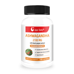 Complément personnalisé d'Ashwagandha 2100 mg pour le soulagement du stress et le soutien immunitaire pour les hommes et les femmes, capsules d'Ashwagandha pour la santé - Product Image 4