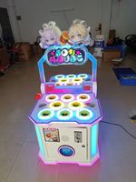 Machine de jeu d'arcade Whack-a-Mole à monnayeur, machine de divertissement à frapper avec un marteau