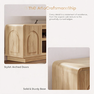 Muebles de Salón Personalizados, Chimenea Eléctrica, Soporte para TV con Mesa para TV de Alta Gama - Product Image 3