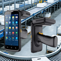 Escáner de Código de Barras PDA de Mano, Lector RFID UHF de Largo Alcance Android para Inventario, Precio de Fábrica Más Bajo