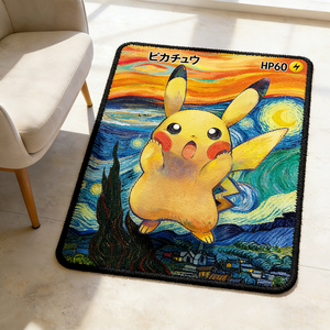 Alfombras Personalizadas con Forma de Anime, Alfombras Impresas con Diseños Geniales, Antideslizantes, Suaves y Afelpadas, Alfombra de Pokémon - Product Image 3