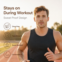 Bandes nasales anti-ronflement respirantes non tissées pour adultes, marque privée, pour le soutien respiratoire, le sport et le sommeil (vente en gros)