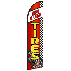 2.5*11.5 FT NEW USED TIRES High Quality Custom Feather <b>Flags</b> Beach <b>Flag</b> for Beach Party and Advertising Promotions - Product Image 1